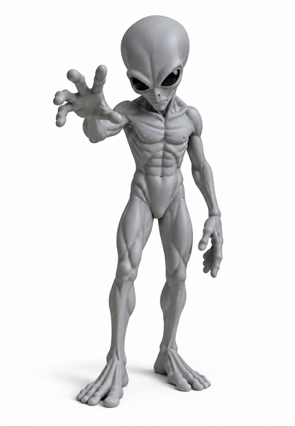 3 Foot Gray Alien